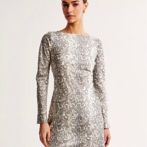 Abercrombie Snake Print Dress - Large